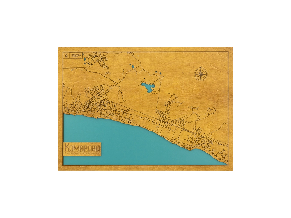 Карта Комарово